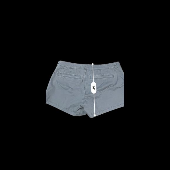 Hollister Low Rise Short 3" Womens‎ 32 Blue Chino Summer Casual Flat Front NWT - Picture 6 of 8